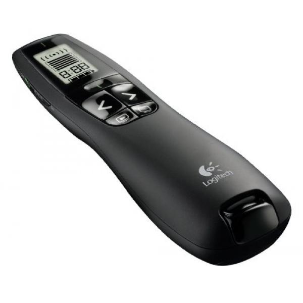 Logitech Professional Presenter R800 apuntador inalámbricos Negro.